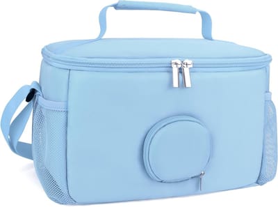 Draagtas voor Toniebox met Compartimenten voor Figuren, Oplader en Hoofdtelefoon (Blauw)