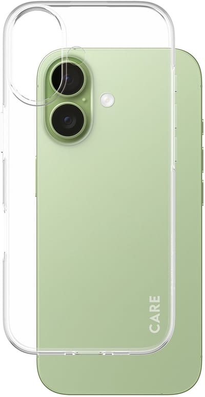 CARE by PanzerGlass Fashionable Case Transparent X-Ray Soft Basic iPhone 17