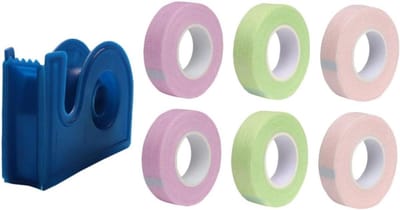 Wimper Tape Set - Isolatie Patches - Wimperextensions Aanbrengen - Zacht Non-woven Materiaal - 7 Stuks - Wit