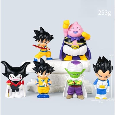 Op Voorraad BANDAI DRAGON BALL DAIMA Achtergrond SON GOKU Vegeta Gomah Majin Buu Anime Actie Model Verzamelfiguur Speelgoed black