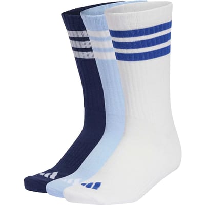 Adidas 3 Stripes Cushioned Sportswear Crewsokken 3 Eenheden Veelkleurig EU 40-42