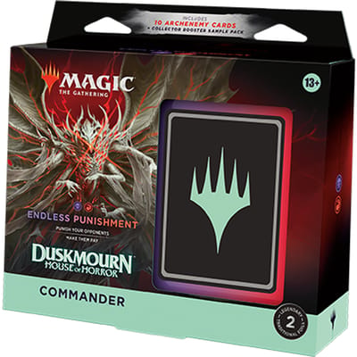 Magic: The Gathering TCG Duskmourn Endless Punishment Commander Deck