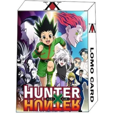 Hunter 30Stuks/doos X Hunter Anime Lomo Kaart Postkaart Speelgoed Gon Freecss Killua Zoldyck Magisch Papier Foto Verzameling Cadeaus gray