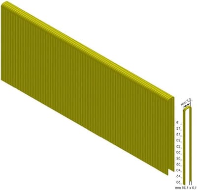 Nietjes Type E - Verzinkte nietjes - Bevestigen van materialen - Voldoen aan DIN norm - 4000 stuks - Zilverkleurig