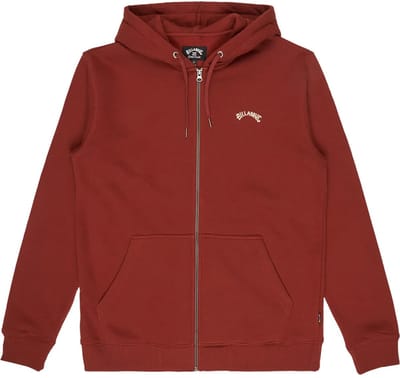 Billabong Arch Sweatshirt Met Rits Rood L Man