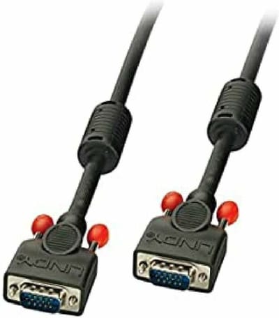 LINDY 36376 VGA-kabel VGA Aansluitkabel VGA-stekker 15-polig, VGA-stekker 15-polig 7.50 m Zwart
