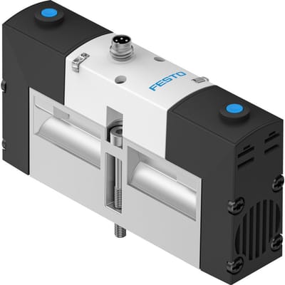 Festo 5/2 Bistabiel Lucht Magneetventiel Bouwgrootte 26mm ISO 15407-1 1100l/min - 534527