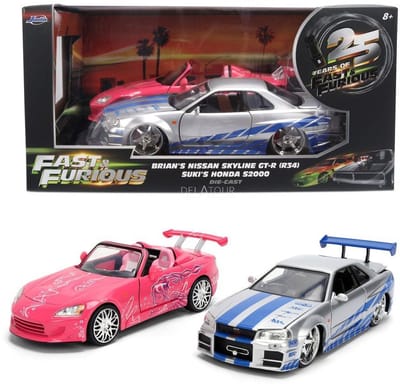 Brian´s Nissan Skyline GT-R / Suki´s Honda S2000 Fast & Furious