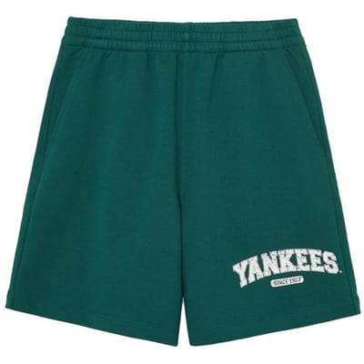 Logo Varsity MLB Short 5 Pièces Imprimé Lettre NY Short Décontracté Short Unisexe 3ASPV0633-50GNP XS gray