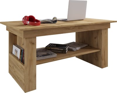 Houten bijzettafel Salontafel Sofa-tafel Woonkamertafel Salontafel Kobila