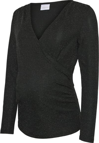MAMALICIOUS - MLMINDY TESS LS JRS TOP 2F - Dames - Blouses