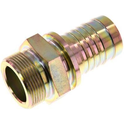 38 mm & G1-1/2'' Verzinkt Stalen Slangpilaar Buitendraad en Veiligheidskraag