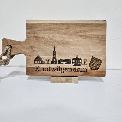 borrelplank beukenhout skyline Knotwilgendam 34 cm