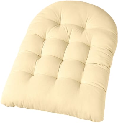 Homescapes Hangstoel Kussen - Dik Universeel Egg Chair Kussen - 80x120 cm - 100% Katoen - OEKO-TEX - Crème
