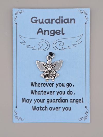 Geluksengel - Reis Engel - Kralen - Sleutelhanger Geluksengeltje - Beschermengel - Klein Cadeautje - Geluksengel - Guardian Angel - Travel Angel - een Engeltje voor jou - Beschermengel - Geluksengeltjes - Beschermengeltje -