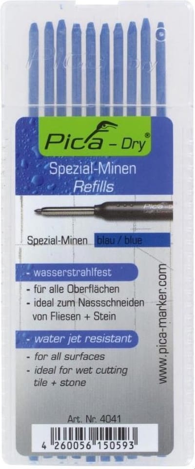 Pica 4041 Dry Navulling blauw
