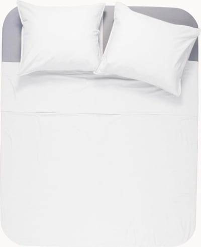 Y-NOT - Dekbedovertrek met kussensloop - Mat Satijn Soft Love White - 1 Persoons - 140x200/220 cm