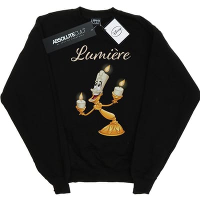 Disney Dames/Dames Beauty And The Beast Be Our Guest Sweatshirt (Zwart)