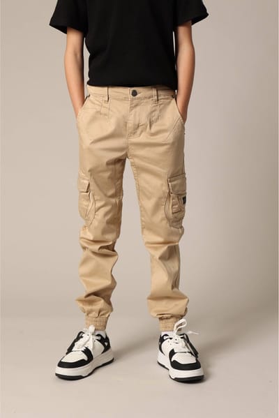 DEELUXE Casual effen broek 10