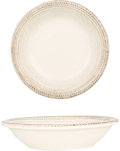 By Bone Serveerschaal - Misis - Porselein - 15 cm (220cc) - set van 2