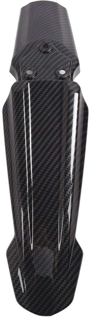 Dailygoods- Voorspatbord Koolstofvezel - Spatbord voor SurRon Light Bee X/S/X160/X260 - Bescherming tegen modder en puin - Veelzijdige pasvorm - Premium materiaal - Superieure bescherming