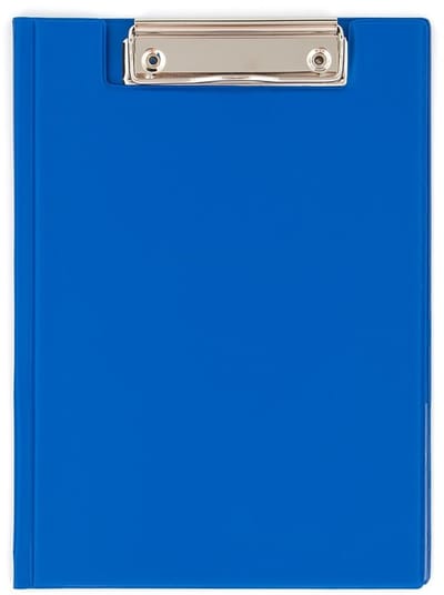 Biurfol Klembord A5 met Kaft, Blauw