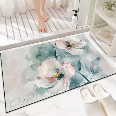 Ins Luchtinlaat Deurmat Absorberende Diatomeeënaarde Voetmat Slijtvaste Deurmat Klein Fris Wasbare Verandamat 40 * 60CM Diatom Mud