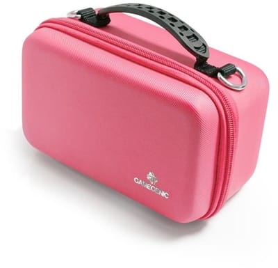 Gamegenic opbergdoos kaartspel 250+ roze - waterdicht en draagbaar.