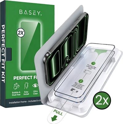 Screenprotector - Geschikt voor iPhone 17 Pro / 18 Pro - 2 Stuks - Met Installatie Frame - Perfect Fit Kit - Gehard Glas - Eenvoudige Montage - Beschermglas - Exacte Uitlijning - Tempered Glass - Screen Protector