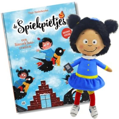 De Spiekpietjes, Pakket Een Sinterklaastraditie + Spiekgrietje Loulou - De Spiekpietjes - Thaïs Vanderheyden