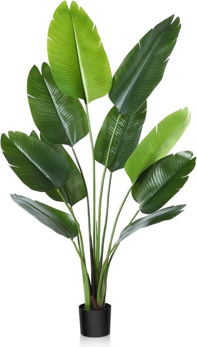 Kunstmatige Paradijsvogel Plant - Nep Tropische Palmboom - 160 cm - Modern Decoratie