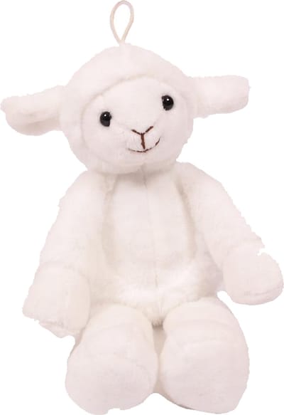 Pia Toys Knuffeldier Schaap/lammetje - zachte pluche stof - premium kwaliteit knuffels - wit - 27 cm - Schapen