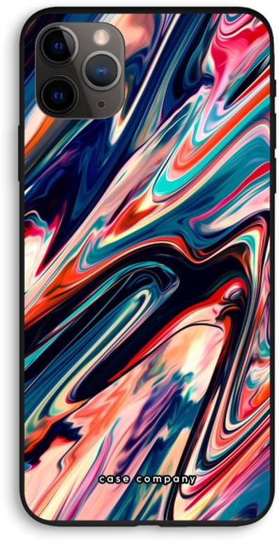 Case Company® - Hoesje geschikt voor iPhone 11 Pro Max hoesje - Quantum Being - Biologisch Afbreekbaar Telefoonhoesje - Bescherming alle Kanten en Schermrand