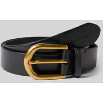 Marc O'Polo Leren riem Dagmar Belt W80 Black zwart