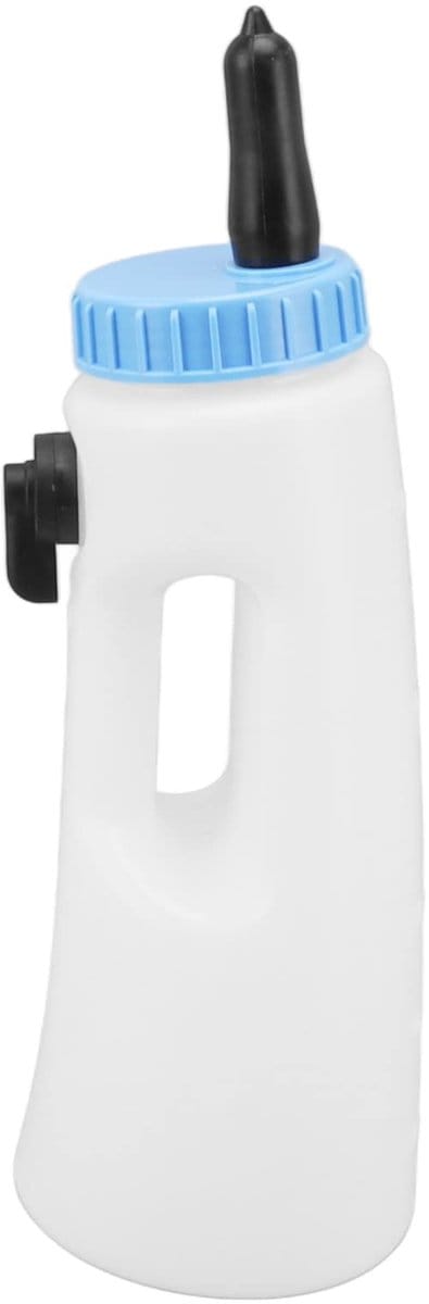 Dailygoods- Zuigfles 2,5L - Verticale Kalfsfles - PE Materiaal - Handgreep - Afdichting - Voedselveilig - Kalvermelkfles