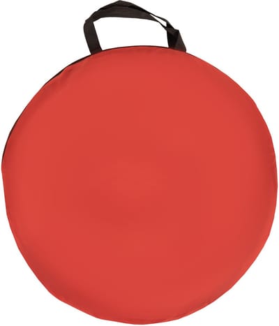 Selonis Jongens En Meisjes Speeltunnel met 200 ballen - Opvouwbaar Ontwerp Met Draagtas Van Polyester 46x170 cm - Maakt Kruipen Leuk En Ondersteunt Motorische Ontwikkeling - Meerkleurig:Transparant/Geel/Poederroze/Oranje/Rood