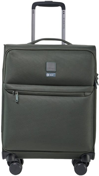 STRATIC Lite - zachte handbagage koffer - 55 cm - Dark Green