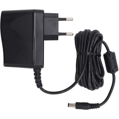 Adaptateur secteur pour pédale d'effet guitare DC9V 2A avec filtrage multiple du bruit black