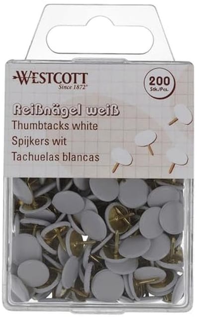Scheurspijkers 200 stuks voordeelverpakking met kunststof coating, 10 mm kopdiameter