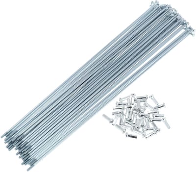 Fietsspaken Set - Wiel Spaken - Fietsreparatie - Verzinkt Staal - 249 mm - Zilverkleurig