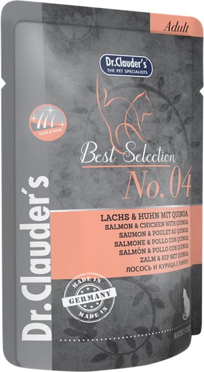 Dr Clauder's Cat Best Selection Adult No 4 16x85g - 16x85g