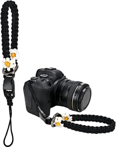 Verstelbare Camera Polsband voor DSLR en Systeemcamera's - Veilige Handriem