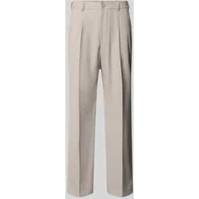 straight fit broek met viscose
