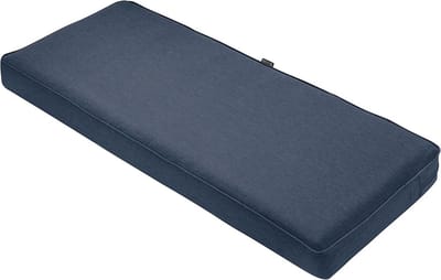 Waterbestendig Kussen 137 x 45 x 7 cm voor Buitenbank en Terrasmeubels - Schommelkussen in Heideblauw