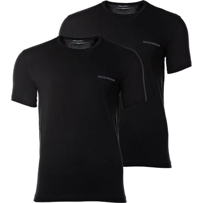 Emporio Armani Core Logoband Shirt Heren (2-pack) - Maat L