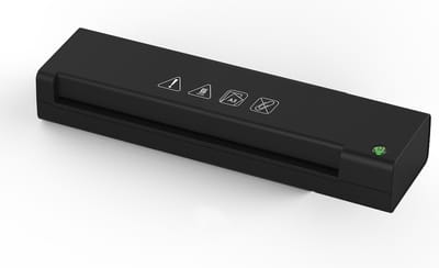 BRASQ Lamineerapparaat A3 Zwart - Lamineermachine - Lamineren - Laminator - plastificeerapparaat - tot 125 micron per vel