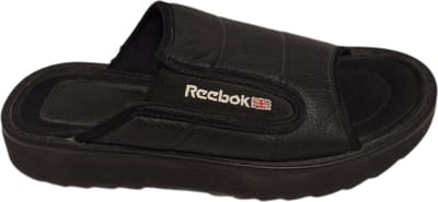 REEBOK-SLIPPER-CLASSIC/SLIDE-BLACK-LEER-SIZE 38