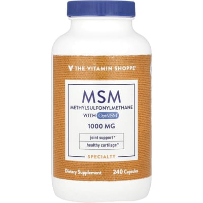 MSM met Optimsm®, 1.000 mg, 240 Capsules