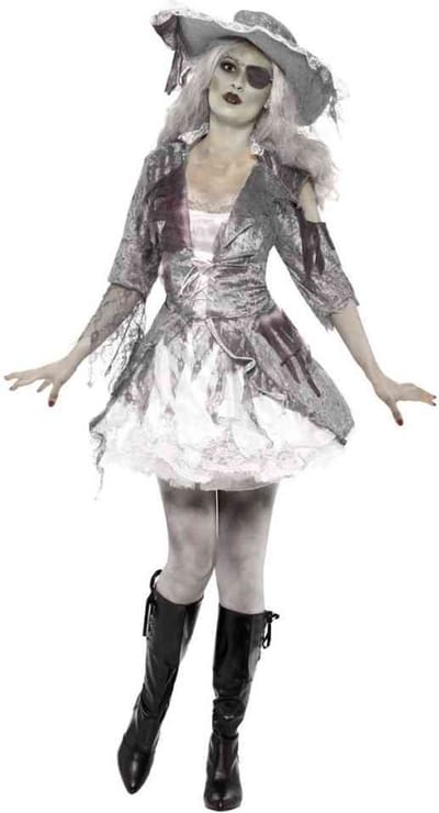 Spookpiraat kostuum voor vrouwen - Verkleedkleding | maat XS ( 32 - 34 )