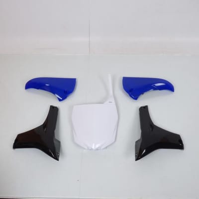 ufo blauw wit zwart kunststof kit voor motor cross yamaha 450 yzf 2010 nieuwe kuip